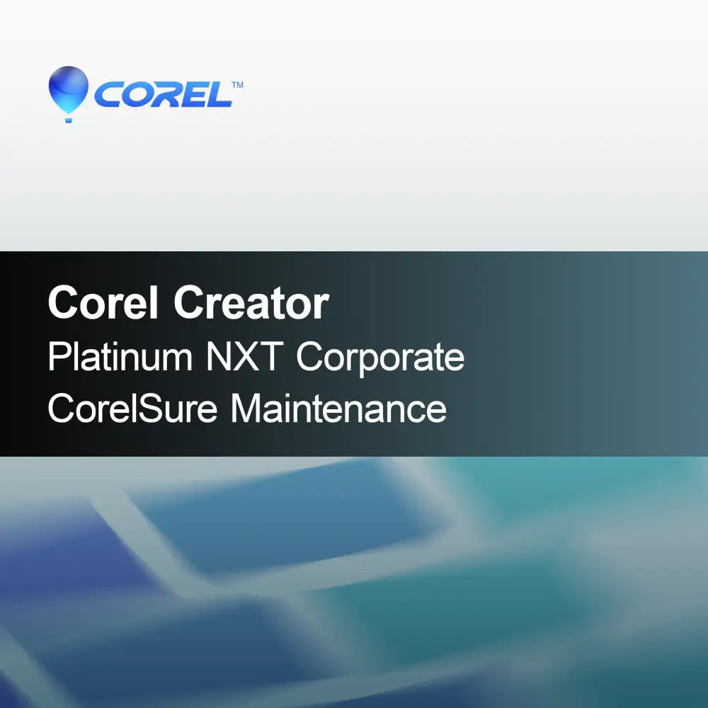 Corel Creator Platinum NXT Corporate Maintenance CorelSure