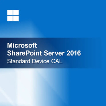 Microsoft SharePoint Server 2016 Standard Licence d'accès client par appareil