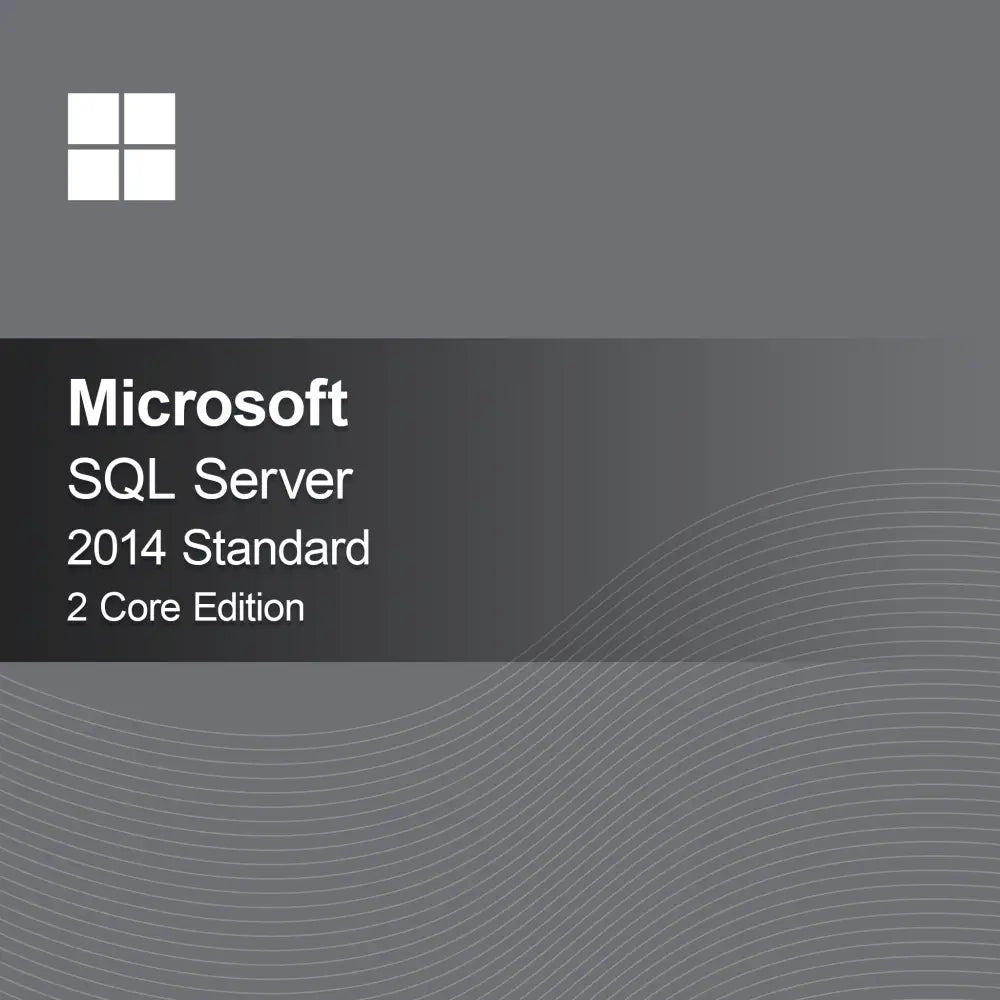 Microsoft SQL Server 2014 Standard - Edición de 2 Núcleos