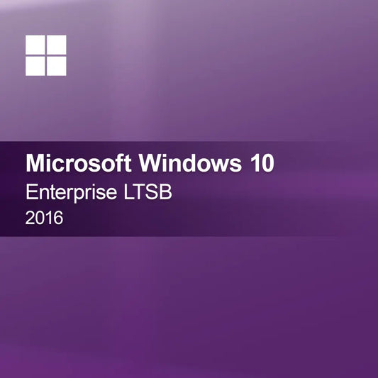 Microsoft Windows 10 Entreprise LTSB 2016