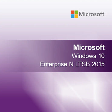 Microsoft Windows 10 Entreprise N LTSB 2015