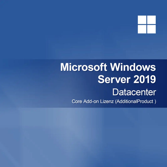 Microsoft Windows Server 2019 Datacenter - Core Add-on Lizenz (AdditionalProduct )