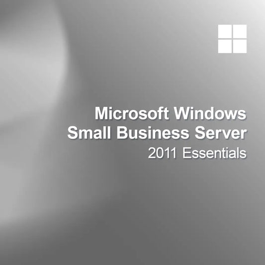 Microsoft Windows Small Business Server 2011 Esenciales