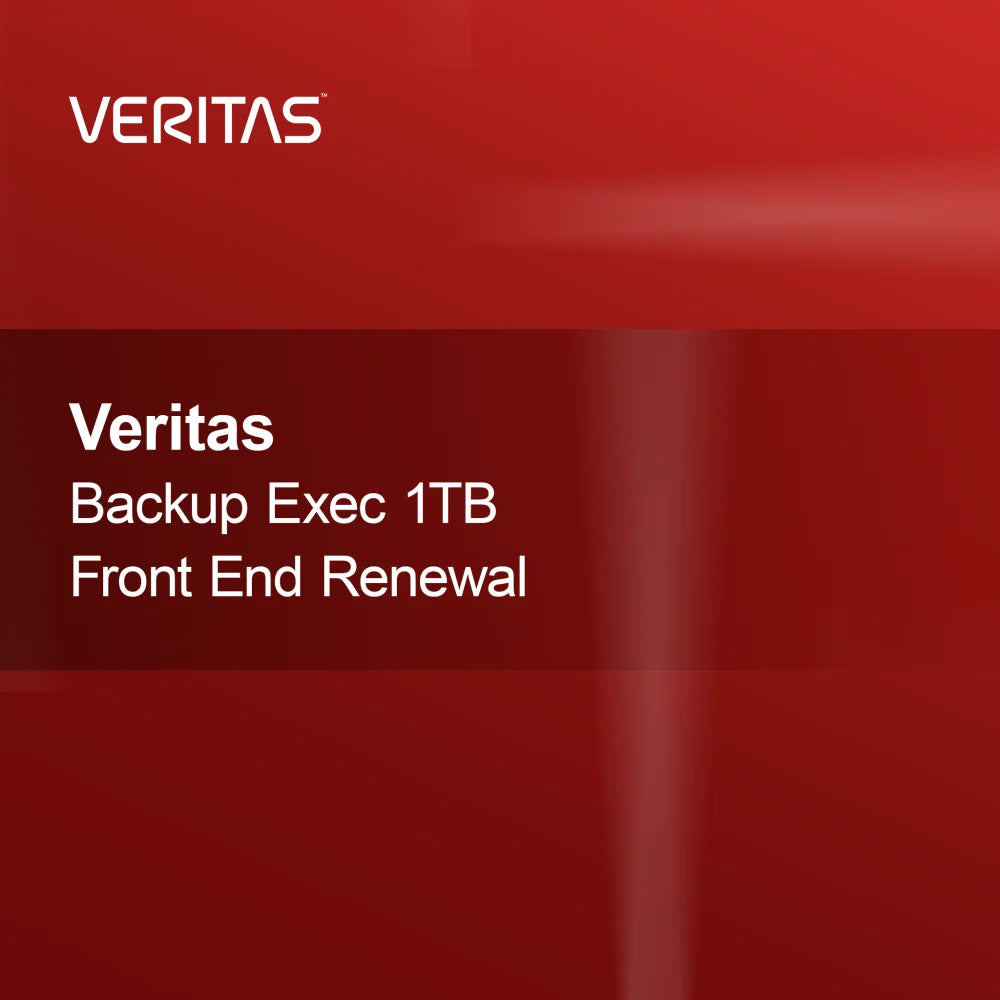 Renouvellement de l'interface frontale Veritas Backup Exec 1TB