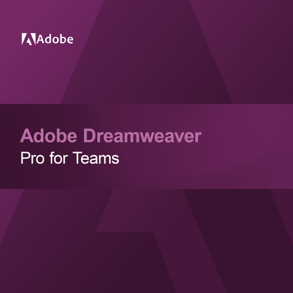 Adobe Dreamweaver - Pro for Teams