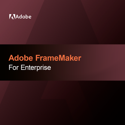 Adobe FrameMaker pour entreprise