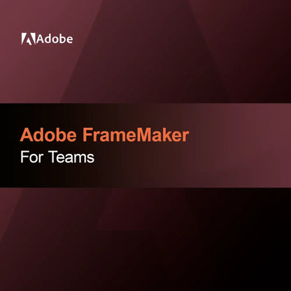 Adobe FrameMaker pour équipes