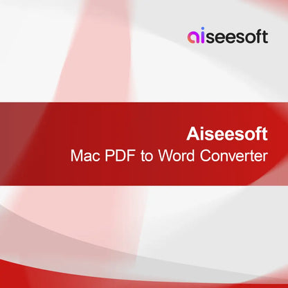 Aiseesoft Mac PDF to Word Converter