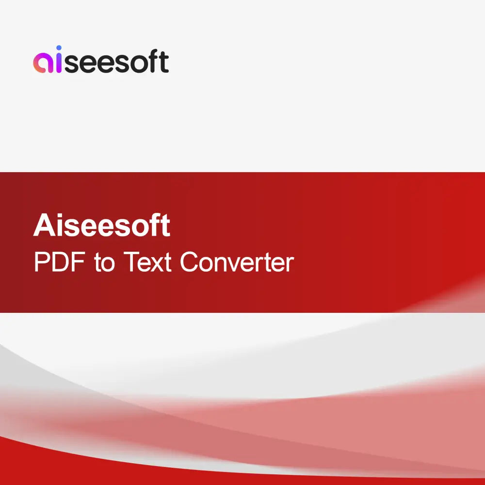 Aiseesoft PDF a Texto Convertidor