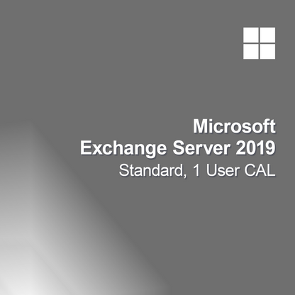 Microsoft Exchange Server 2019 Standard, 1 CAL de usuario