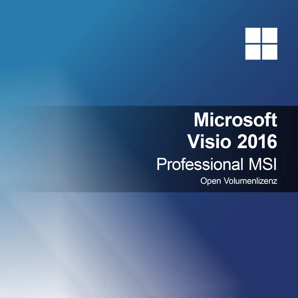 Microsoft Visio 2016 Professional MSI Open Volumenlizenz