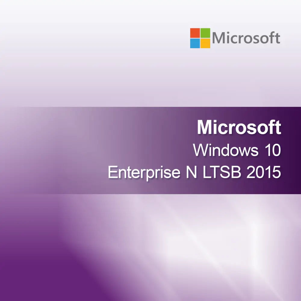 Microsoft Windows 10 Entreprise N LTSB 2015