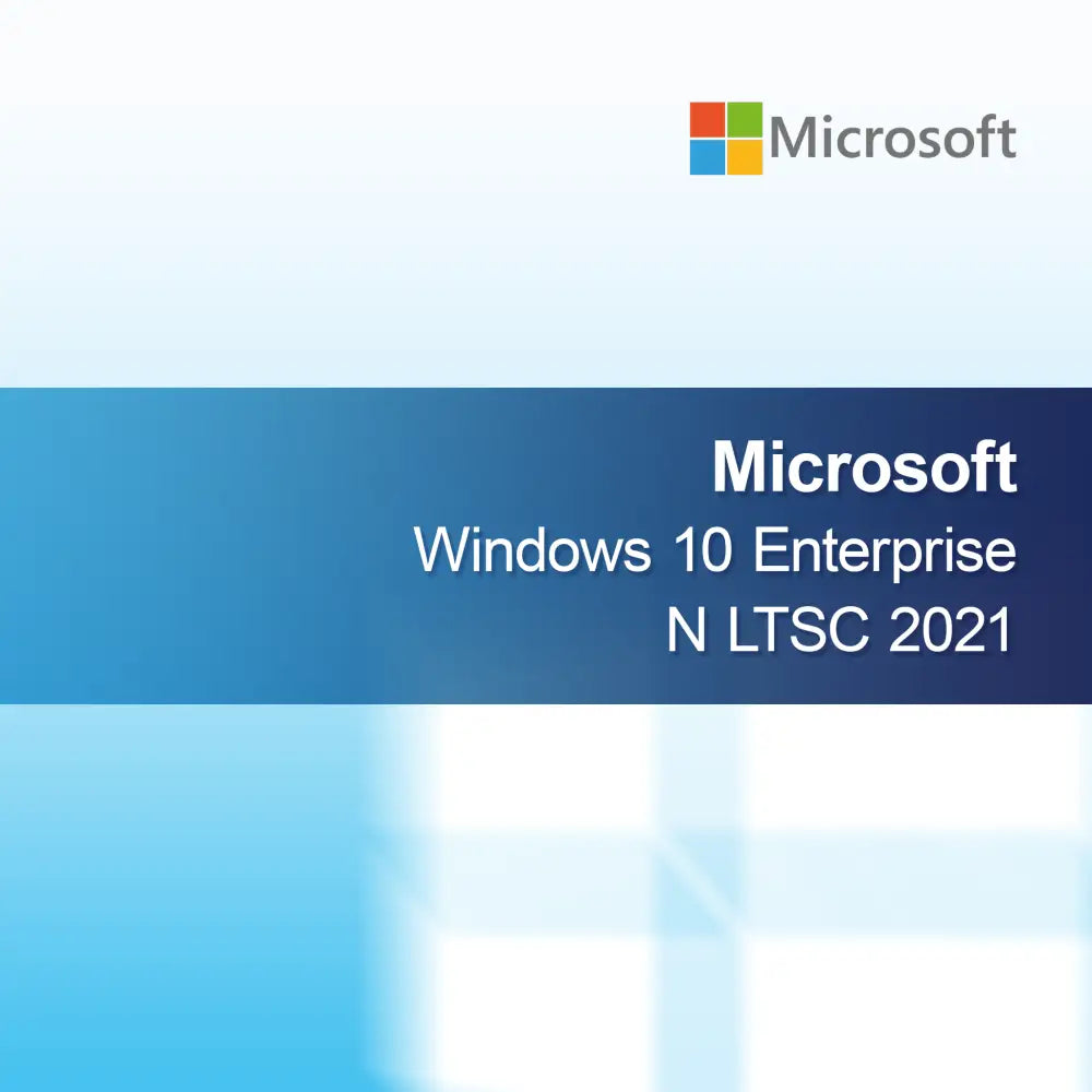 Microsoft Windows 10 Entreprise N LTSC 2021