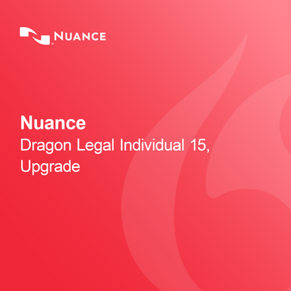 Nuance Dragon Legal Individual 15, Mise à niveau