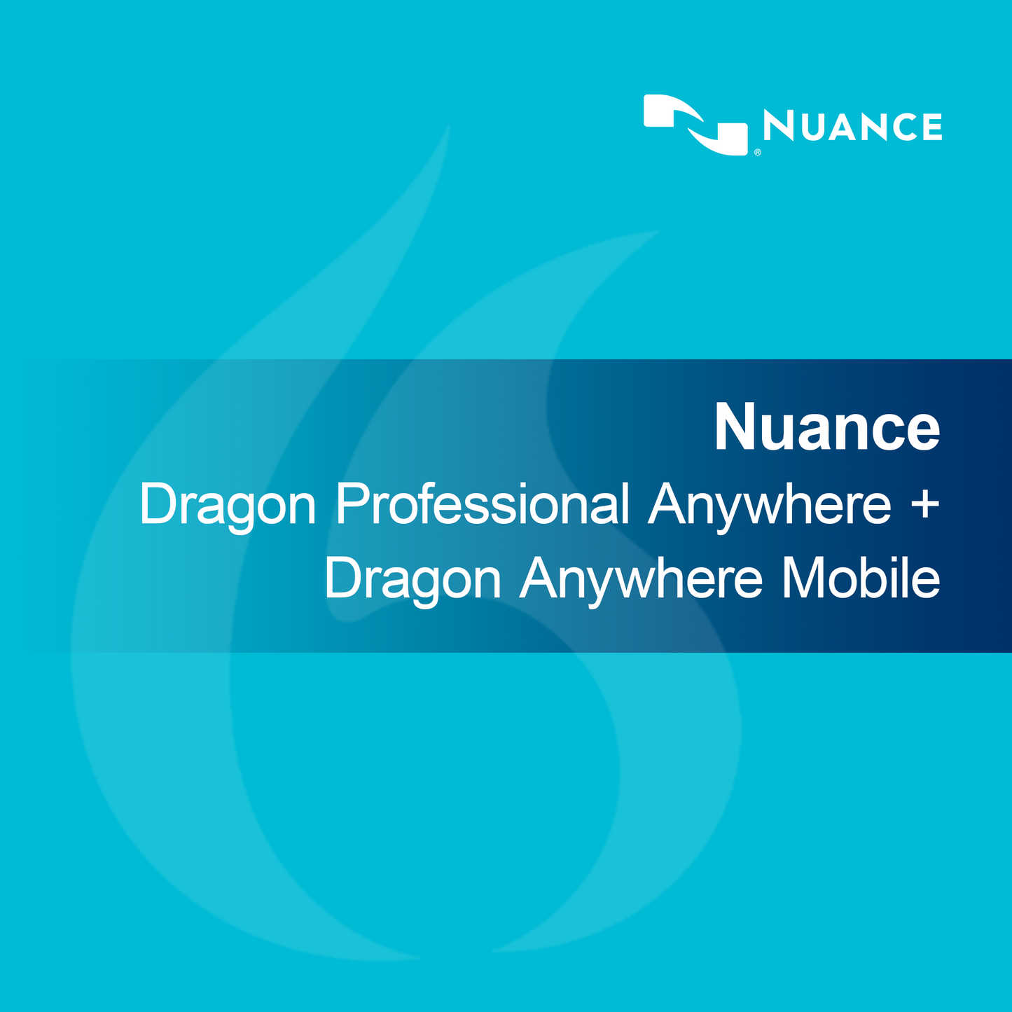Nuance Dragon Professionnel Anywhere + Dragon Anywhere Mobile