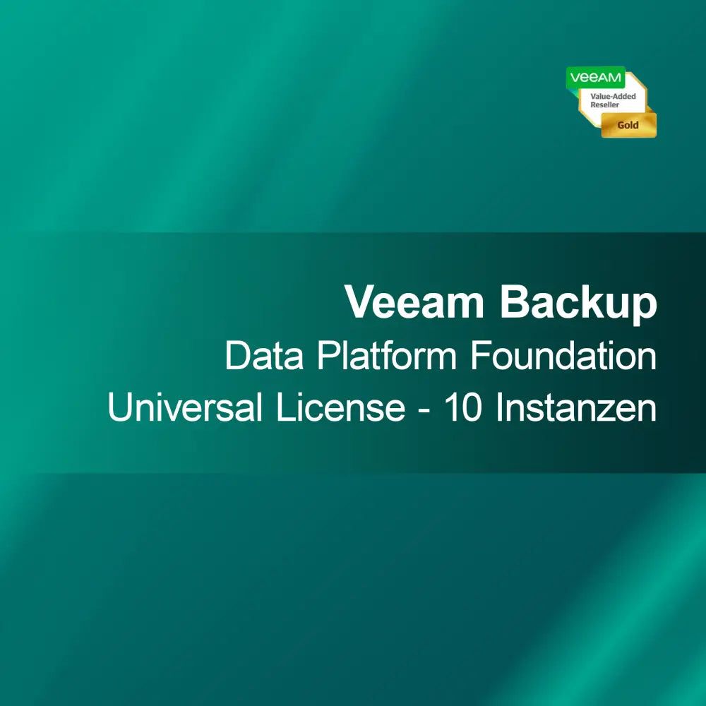 Licence Universelle Veeam Data Platform Foundation - 10 instances